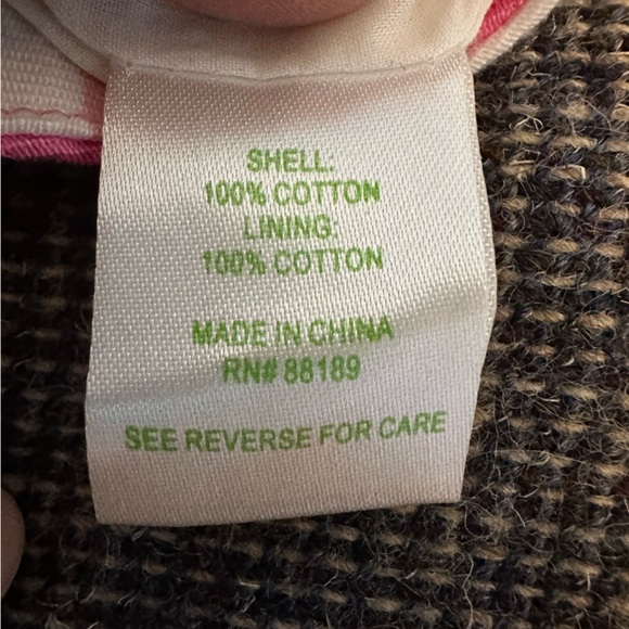 Lilly Pulitzer Strapless Floral 100% Cotton Colorful Mini Dress With Pockets - Picture 10 of 10